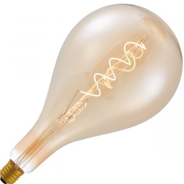 Lighto | LED filament | Grote fitting E27 | Overig | Goud | 165mm | 4W