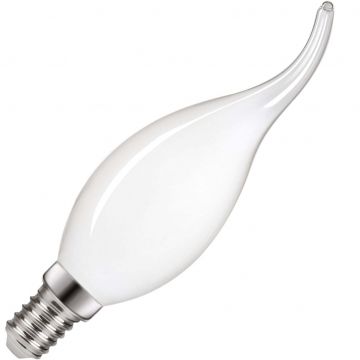 Lighto | LED filament | Kleine fitting E14 | Kaarslamp tip | Helder | 35mm | 5W